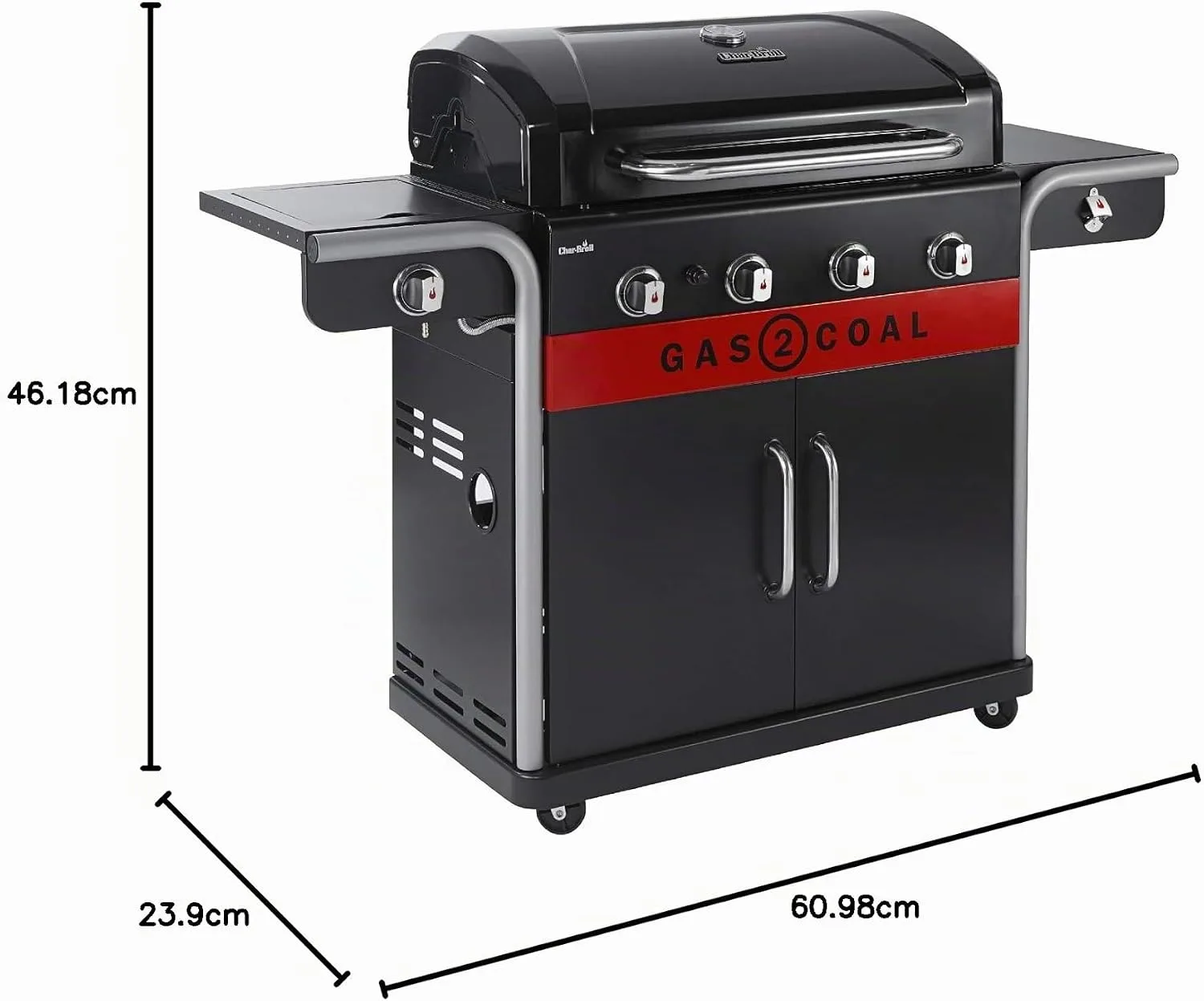 Barbacoa de gas Char-Broil Gas2Coal 2.0 440, vista de producto 2