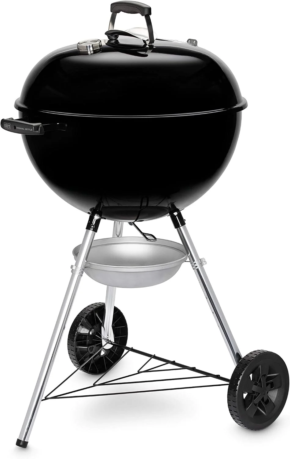Barbacoa de carbón Weber Original Kettle E-5710, vista general en ángulo