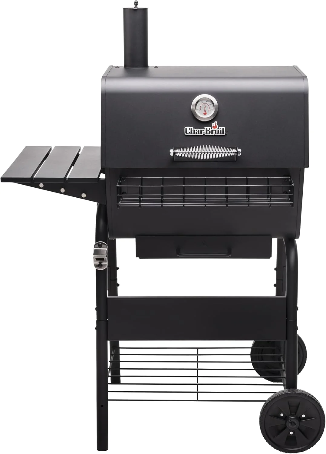 Barbacoa de carbón portátil Char-Broil Charcoal M, vista lateral