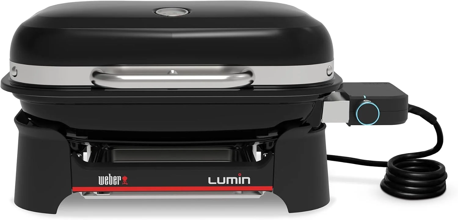 Barbacoa eléctrica Weber Lumin Compact, vista frontal
