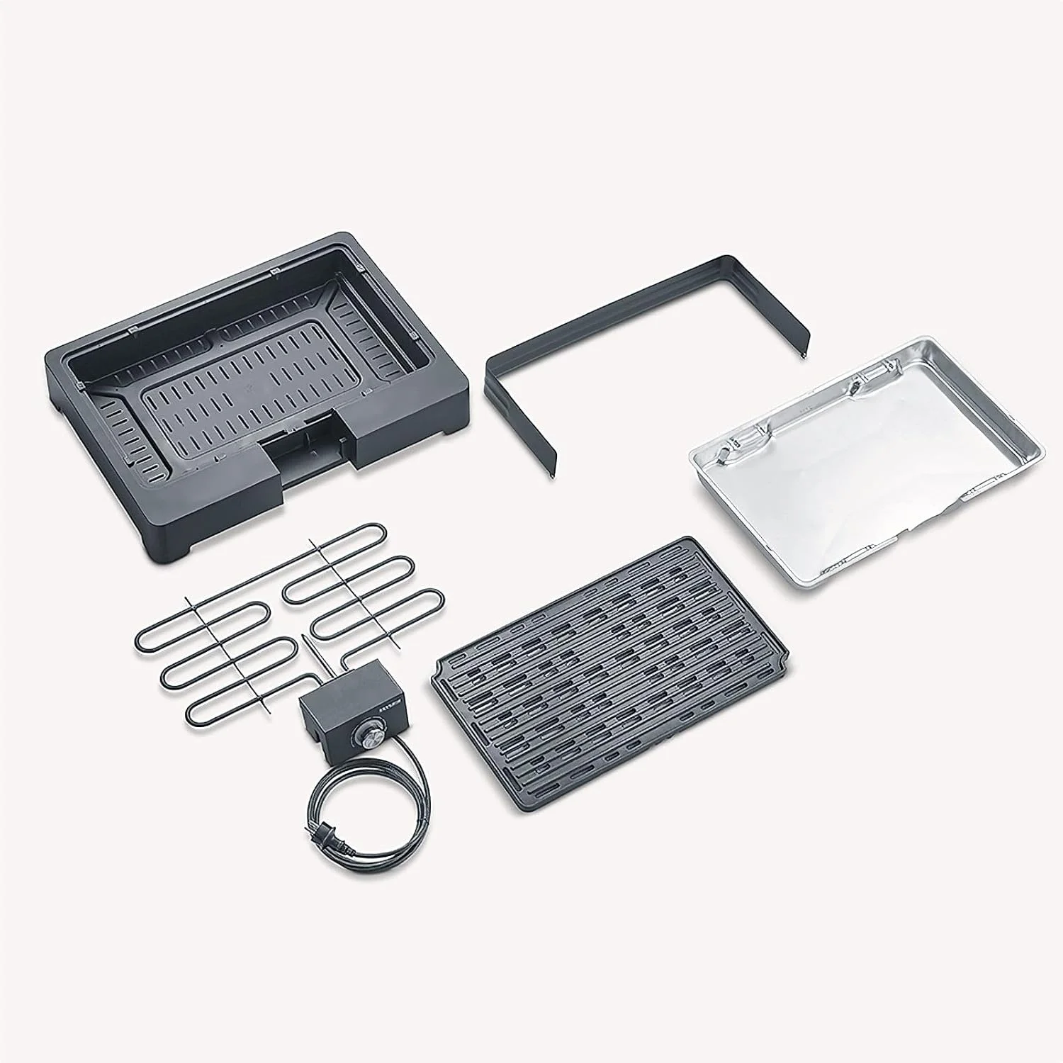 Componentes desmontables de la barbacoa eléctrica Severin PG 8568
